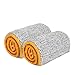 2 Pcs Mop Cloth Only, Kemilove Lazy Double Sided Mop And 360 Spin Automatic Squeeze 38cm Mop Cloth