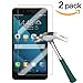TANTEK [2-Pack Screen Protector for Huawei Honor 5X (5.5 Inch,2015 Version),Tempered Glass Film,Ultra Clear,Anti Scratch,Bubble Free,Case Friendly