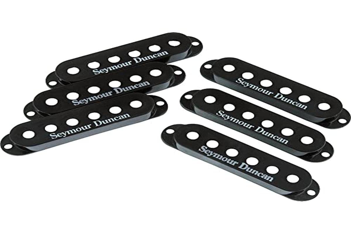 Seymour Duncan S-Cover'S logo Black Cover