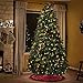 LIFEFAIR 9ft Prelit Christmas Tree Pine Tree with 850 Clear Lights and Realistic 2206 Thicken Tips, Hinged UL Certified