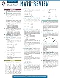 Math Review - REA's Quick Access Reference Chart (Quick Access Reference Charts)