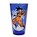 JUST FUNKY Dragon Ball (DBZ) 16 OZ Drinking Glass (Blue, Pack of 1) - Gifts and Merchandise Goku & Shenron Beer Glass
