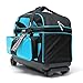 Pyramid Path Deluxe Double Roller with Oversized Accessory Pocket Bowling Bag (Asgard Blue)