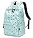 abshoo Lightweight Cute Panda Backpacks for Girls School Backpacks With Lunch Bag (3pc Panda Teal)