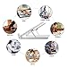 Laptop Stand, Portable Foldable Desktop Notebook Holder Mount, Adjustable 2 Eye-Level Ergonomic Design, Laptop Riser for Notebook Computer Tablet EURPMASK