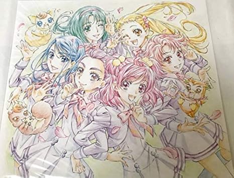 Amazon Co Jp Yes プリキュア5gogo Blu Ray Box Vol 1 Vol 2 連動購入応募特典 川村敏江描き下ろしイラスト複製色紙 ホビー 通販