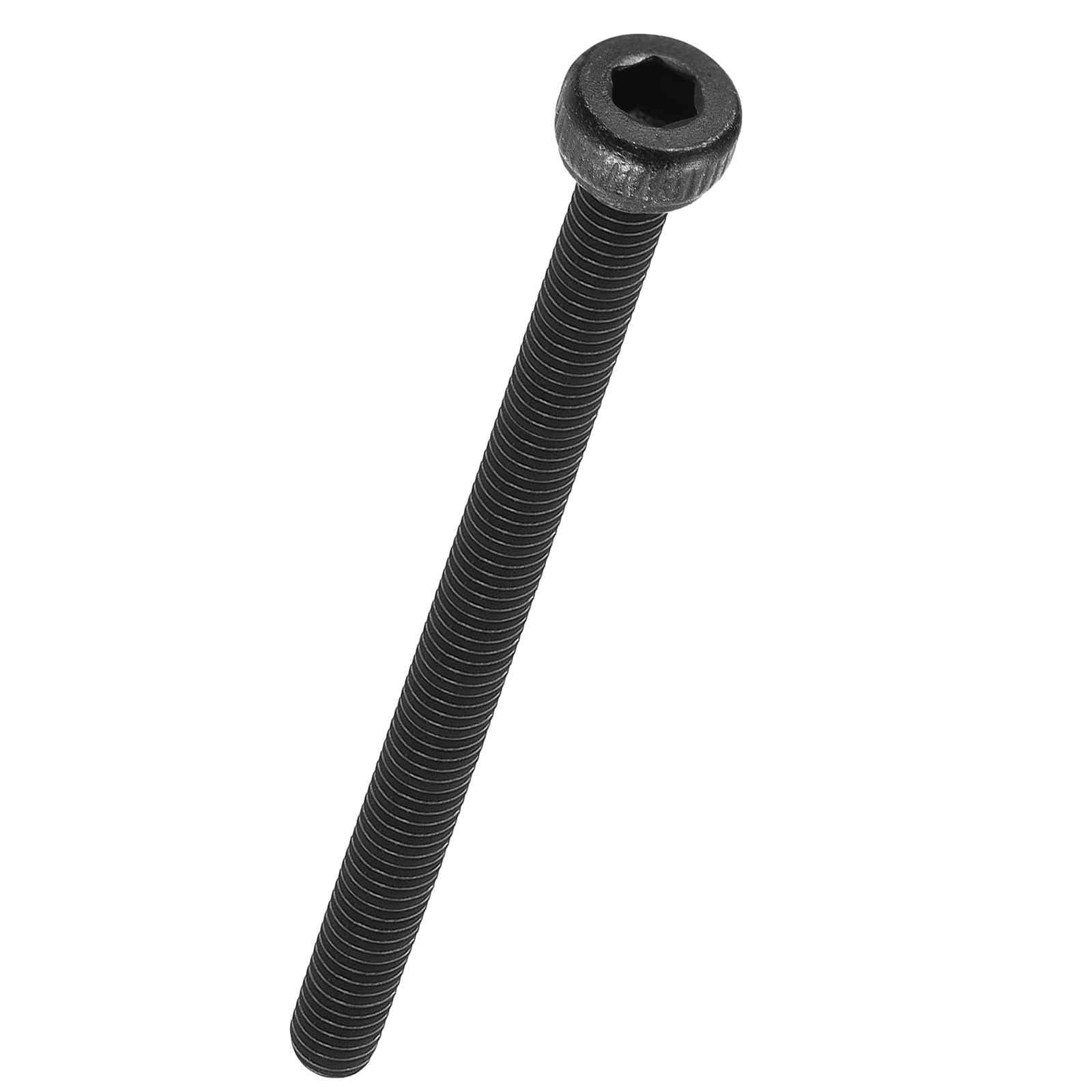 Kozelo 50pcs Socket Head Cap Screws - [M2.5-0.45 x 38mm] Alloy Steel Black Oxide Grade 12.9 Internal Hex Screw Full Thread for Industrial & Machinery Use, Black — image 1
