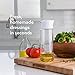 Whiskware Tritan Plastic Salad Dressing Bottle with BlenderBall Whisk, Leak Proof Salad Dressing Shaker Bottle for Fresh, Homemade Dressings