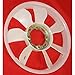 Evan-Fischer Aftermarket Radiator Fan Blade Compatible with Toyota 4Runner 87-93 6Cyl.