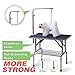 Polar Aurora 36'' Foldable Grooming Table Heavy Duty Portable Pet Dog Cat Profession Dog Show Fold