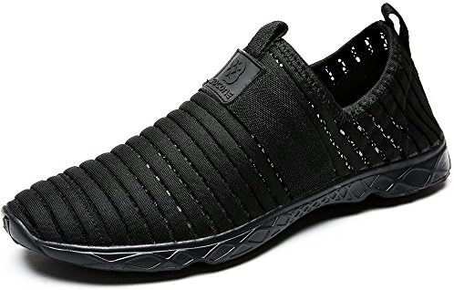 Comfort Walking Women's Shoes Slip On Softwalk Shoes Black 6 B(M)