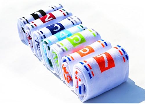Mens 7-pack Low Cut Athletic Socks Weekly Socks (White)