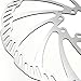 OUTERDO Cycling Bicycle Bike Brake Disc Rotors 120mm/140mm/160mm/180mm/203mm With Bolts 203mm