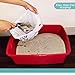 Cat Litter Waste Poop Bags - X-Large, Compostable, Plastic-free, Thick, Leak Proof, Pet/Dog Poo Bags with Easy-Tie Handles,10.5 x 18.5 inch, White, EcoLeo