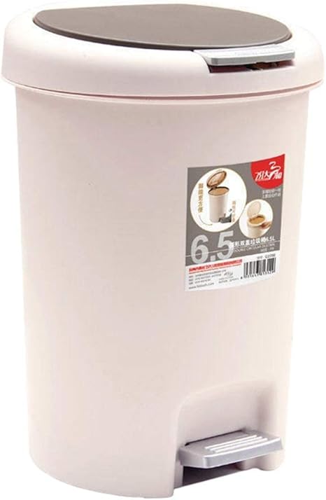 ZJDK Basura Recámara Bote de Basura Hogar Baño Cocina Bote de Basura