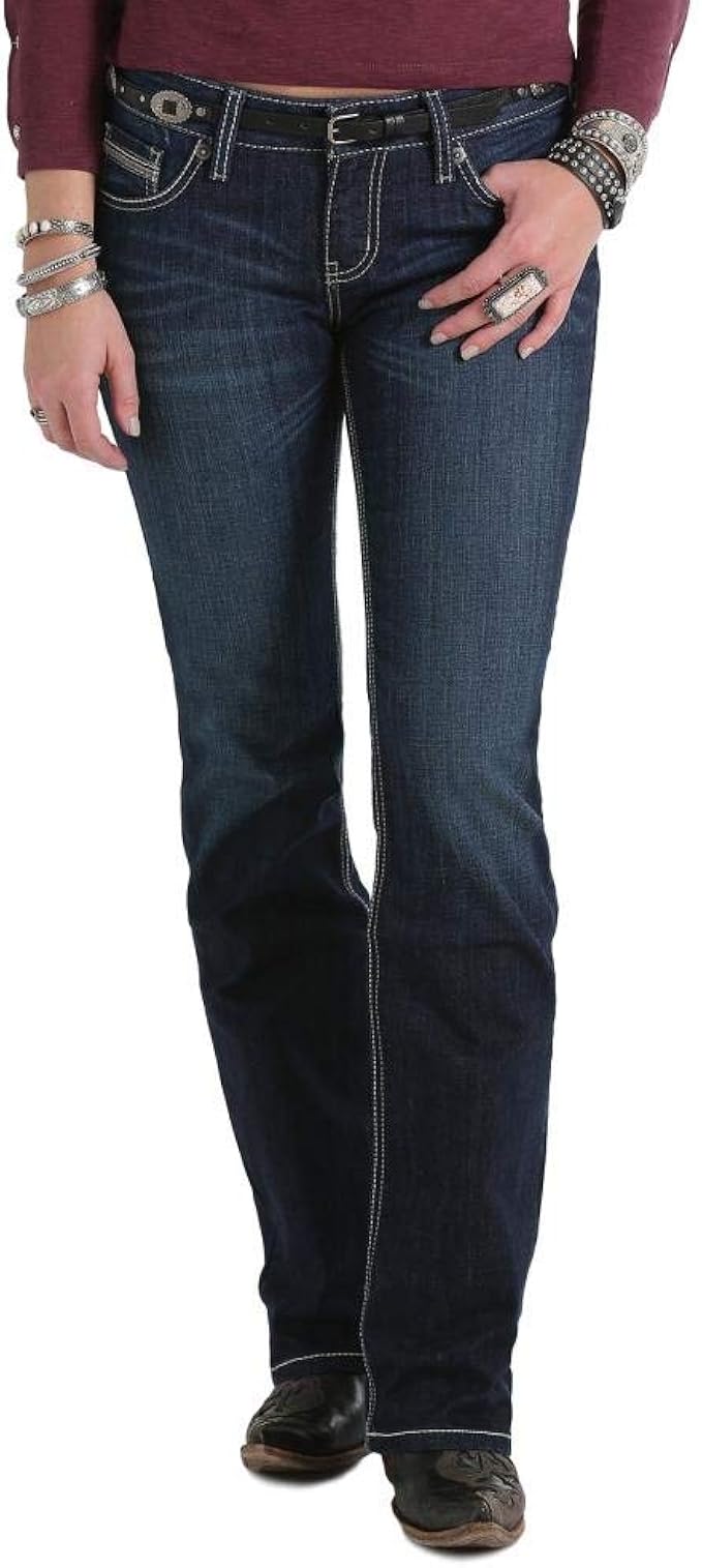 ladies cut jeans