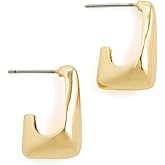 Madewell Women's Sculptural Tear Drop Hoops