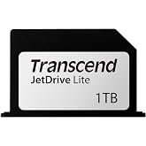 Transcend JetDrive Lite JDL330 1TB Expansion Card for MacBook Pro 14" &amp; 16" (2024-2021, M4/M3/M2/M1 Pro/Max), Up to 95 MB/s, Seamless Flush-Fit Design with Plug-and-Play Functionality - TS1TJDL330