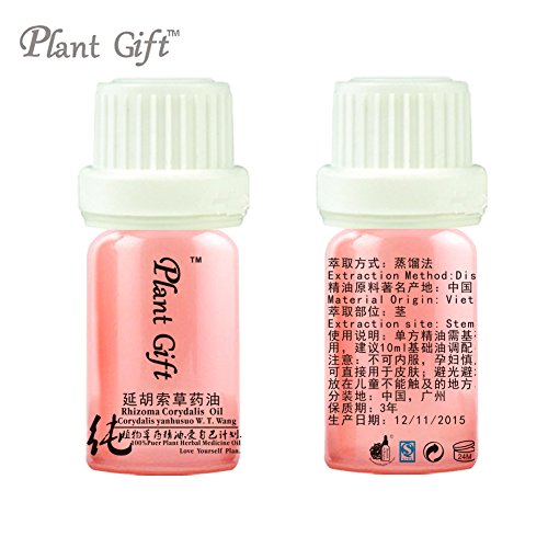 Plant Gift- Rhizoma Corydalis Oil-100% pure plant herbal oil-Blood circulation, qi, analgesic effect-5ML/0.18oz