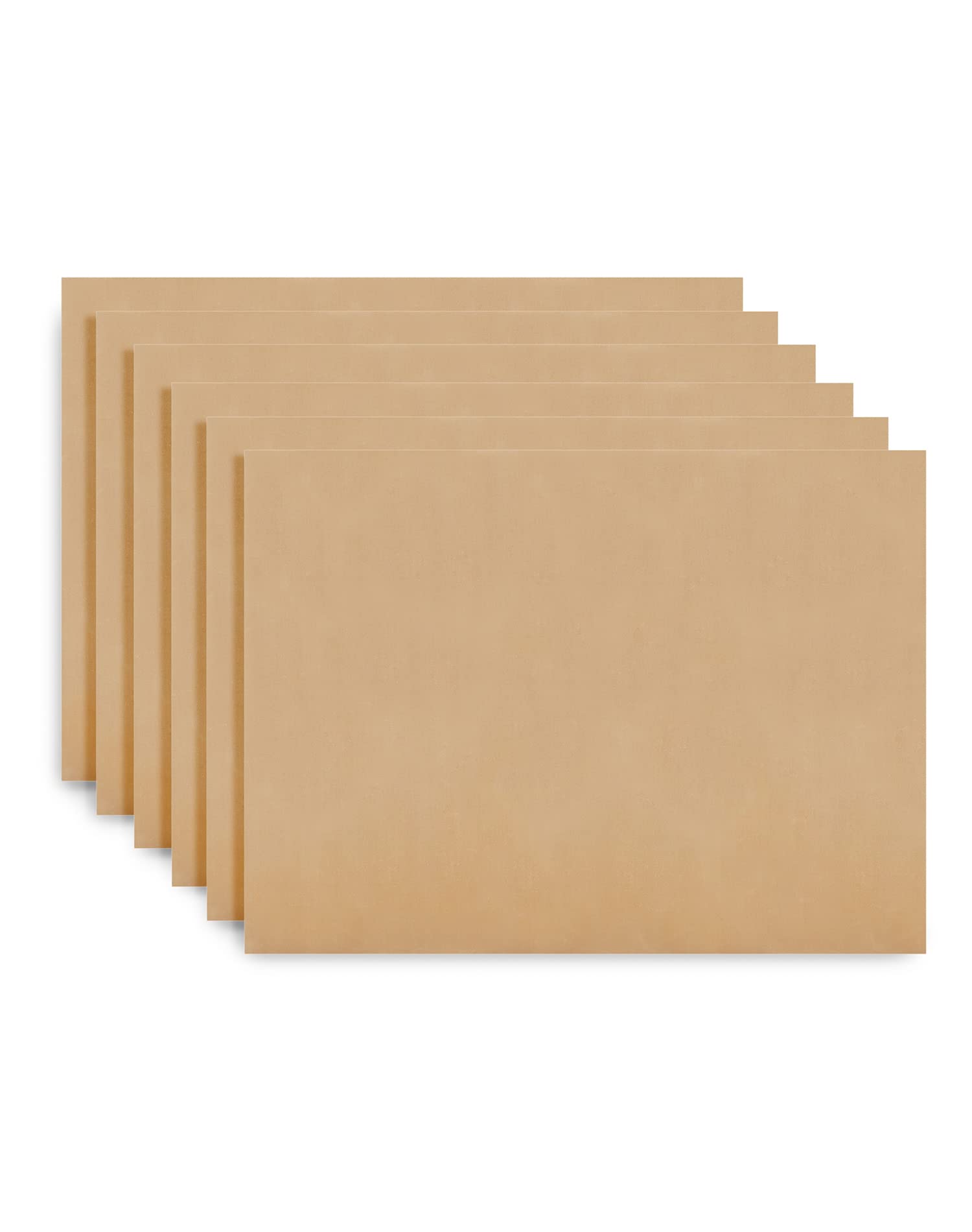 QWORK® 6 Pack Glass Fiber Baking Mats, Reusable Baking Sheet, Baking Tray Liner, 30 * 40cm, Easy to Clean