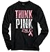 Classic Teaze Pink Ribbon Cure Breast Cancer Awareness Women's Long Sleeve T Shirt