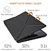 DTTO for All-New Amazon Fire HD 8 Tablet Case, Slim-Fit Color-Matched Transformable Multi-Angle stand for Amazon Fire HD 8 Case (7th Generation, 2017 Released only) with Auto Sleep/Wake, Black