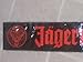 Jagermeister Black & Orange Logo Bar Mat