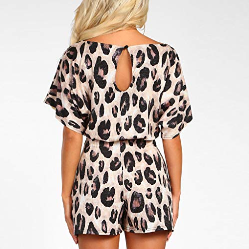 4 Jumpsuits+Leopard+Rompers+Lightweight+Playsuit