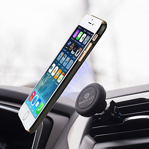 Magnetic-Mount-WizGear-Universal-Twist-lock-Air-vent-Magnetic-Car-Mount-Holder-for-Cell-Phones-and-Mini-Tablets-with-Fast-Swift-snap-Technology-Twist-Lock