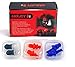 Noise Cancelling Ear Plugs by EarJoy - for Swimming Sleeping Musicians. Reusable. for Shooting Swim Concerts Sleep. Earplugs Sound Blocking. Silicone Base. Best Sound Reduction.