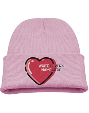 Heart Lover Kids Warm Hat Cute Cotton Cap Beanies