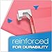 Pendaflex 04153 1/5 PIN Reinforced Hanging Folders, Legal Size, Pink, 1/5 Cut, 25/BX (4153 1/5 PIN)