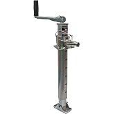 The Ultimate Trailer Jack &ndash; USA-Owned &ndash; Fastest Jack on The Market &ndash; 2000lb No-Crank Tongue Jack for Boat, RV &amp; Utility Trailers