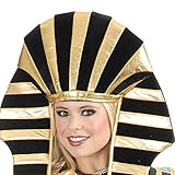 Egyptian Pharoah King TUT Headpiece for Men and Women Cleopatra Costume Head Dress Crown hat Costume.