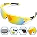 TOREGE Polarized Sports Sunglasses for Men Women Cycling Running Driving Fishing Glasses TR002