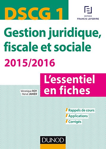 Gestion juridique, fiscale et sociale