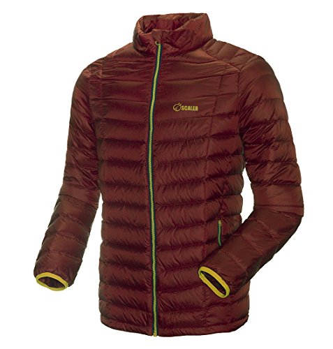 SCALER Men's Packable Lightweight Goose Down Jacket &amp; Winter Coats Purplish Red XXL