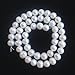 Adabele 1 Strand Real Natural Grade A Potato Round White Cultured Freshwater Pearl Loose Beads 8-9mm for Jewelry Making 14 inch fp2-89