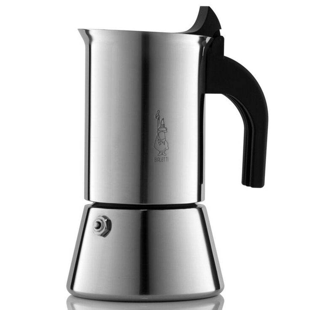 Bialetti Venus Induction 'R' Stovetop Coffee Maker (4 Cup), Silver