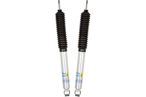 Bilstein B8 5100 Series Pair of Front Shock Absorbers for 2014-2018 Ram 2500 with 2-2.5 Inch Front Lift | Includes TrendsAuto Decal Sticker | 24-268639