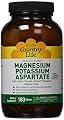 Country Life Target Mins Mag/potassium/aspartate, 180-Count