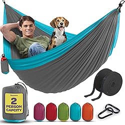 Durable Hammock 500 lb Capacity - Lightweight Nylon