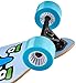 NUFF Electric Longboard Skateboard, Black/Blue