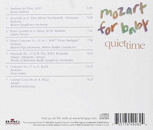 Mozart For Baby: Quiet Time
