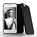 ROYBENS iPhone 7 Case, TPU Shockproof Case Ultra Slim Anti Slip Light Thin Cover with Protective Carbon Fiber Grip Back Pattern for iPhone 7 (2016) 4.7 inch - Jet Black