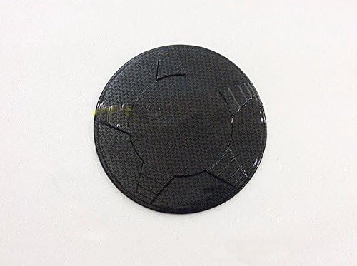 NEW CARBON FUEL CAP OIL TANK DOOR TRIM FOR TOYOTA YARIS HATCHBACK 2014 2015 2016