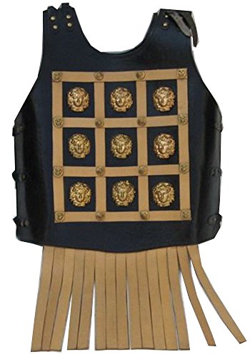Leather Armor Curiass Jacket - Large