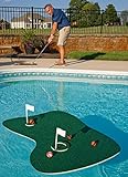 Putt-A-Bout Aqua Golf Floating Putting Mat, Green