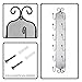 Wine / Towel Rack Wall Mounted - PREMIUM QUALITY, Decorative Metal Decor Style Design With Strong Iron Mesh Backing ( Holds 6 Bottles )