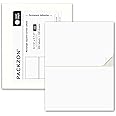 PACKZON Shipping Labels with Self Adhesive, Square Corner, for Laser & Inkjet Printers, 8.5 x 5.5 Inches, White, Pack of 200 Label